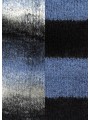Pull rayé col rond noir bleu Paul Smith Homme M2R A064 W22833 79 vêtement mode boutique Strasbourg store shop zoom
