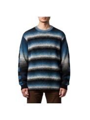 Pull rayé col rond noir bleu Paul Smith Homme M2R A064 W22833 79 vêtement mode boutique Strasbourg store shop front