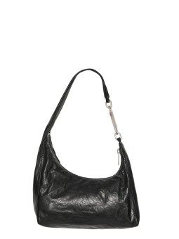 SAC MINI CUIR SOUPLE NOIR DISCO GEMINI BAG RICK OWENS FEMME RA02F 0920 LBE 09 solo 1