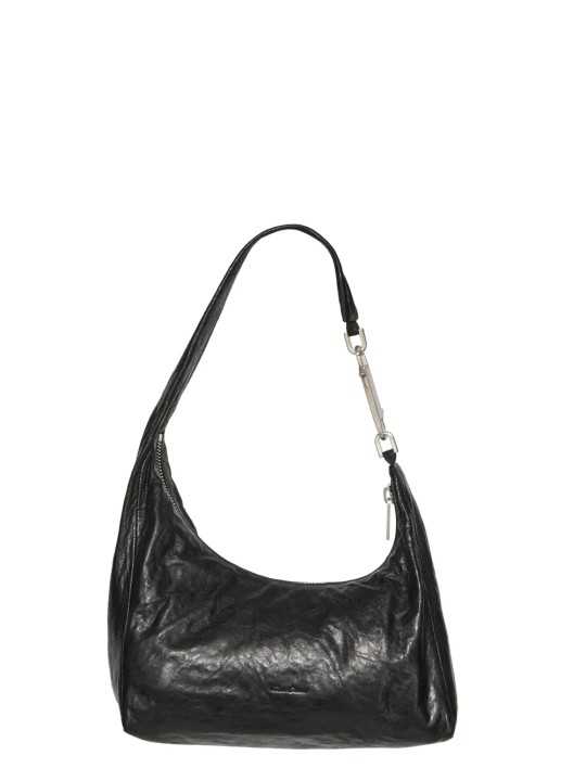 SAC MINI CUIR SOUPLE NOIR DISCO GEMINI BAG RICK OWENS FEMME RA02F 0920 LBE 09 solo 1