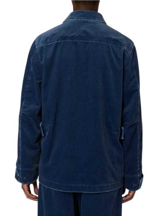 Veste saharienne velours côtelé bleu indigo Paul Smith Homme M2R A194 W22786 46 vêtement mode boutique Strasbourg shop store d
