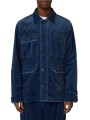 Veste saharienne velours côtelé bleu indigo Paul Smith Homme M2R A194 W22786 46 vêtement mode boutique Strasbourg shop store a