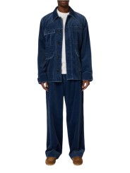 Veste saharienne velours côtelé bleu indigo Paul Smith Homme M2R A194 W22786 46 vêtement mode boutique Strasbourg shop store l