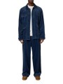 Veste saharienne velours côtelé bleu indigo Paul Smith Homme M2R A194 W22786 46 vêtement mode boutique Strasbourg shop store l