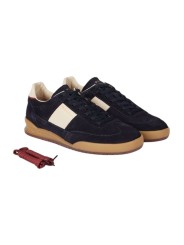 Baskets Dover suède navy bande blanche cuir Paul Smith Homme M2S DVR82 TLEA 49 boutique Strasbourg chaussure mode shop store vue