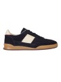 BASKETS DOVER SUEDE NAVY BANDE BLANCHE CUIR M2S DVR82 TLEA 49 PAUL SMITH HOMME