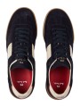 BASKETS DOVER SUEDE NAVY BANDE BLANCHE CUIR M2S DVR82 TLEA 49 PAUL SMITH HOMME