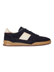BASKETS DOVER SUEDE NAVY BANDE BLANCHE CUIR M2S DVR82 TLEA 49 PAUL SMITH HOMME