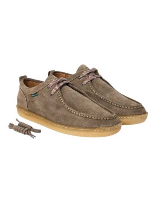 Derby suède semelle crêpe taupe Buster Paul Smith Homme M2S BTR16 WSUE 74 boutique Strasbourg chaussure mode shop store style