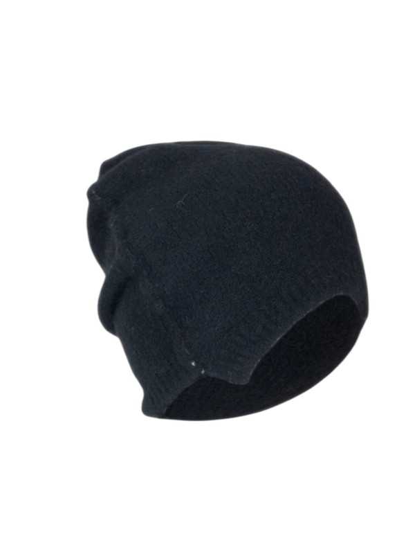 Bonnet yack noir Isabel Benenato Homme GK11 01 accessoire mode boutique Strasbourg shop store