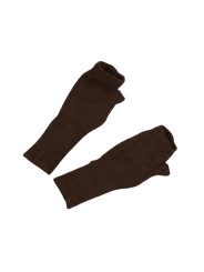 Mitaines yack marron Isabel Benenato Homme Femme GK14 08 boutique accessoire mode Strasbourg shop flat