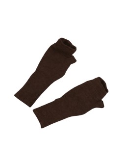 Mitaines yack marron Isabel Benenato Homme Femme GK14 08 boutique accessoire mode Strasbourg shop flat