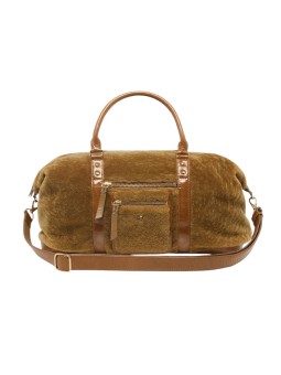 Sac 24H Roger XS peau lainé cuir glacé sienna tabac 4614 ROGER XS SIENA PEAU LAINEE BOUTIQUE STRASBOURG ACCESSOIRE b
