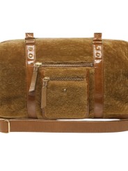 Sac 24H Roger XS peau lainé cuir glacé sienna tabac 4614 ROGER XS SIENA PEAU LAINEE BOUTIQUE STRASBOURG ACCESSOIRE