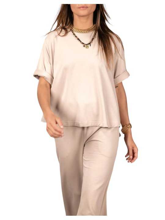 Sweat Margaux loose manches courtes DUNE Anonym femme vêtement mode cool boutique Strasbourg shop store style