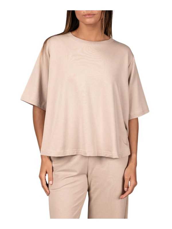 Sweat Margaux loose manches courtes DUNE Anonym femme vêtement mode cool boutique Strasbourg shop store front