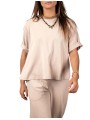Sweat Margaux loose manches courtes DUNE Anonym femme vêtement mode cool boutique Strasbourg shop store look
