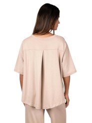 Sweat Margaux loose manches courtes DUNE Anonym femme vêtement mode cool boutique Strasbourg shop store dos