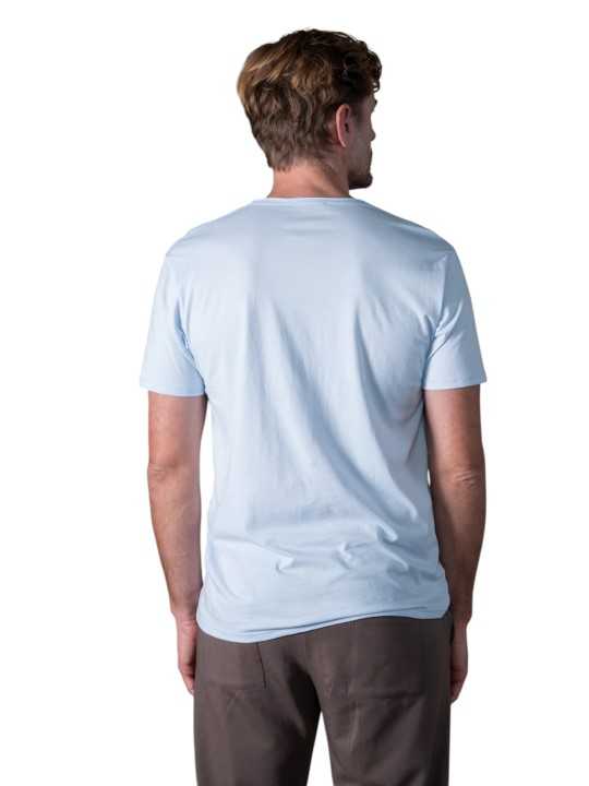 T-shirt Milo col v CIEL manches courtes coton Pima Anonym Homme vêtement mode cool boutique Strasbourg shop store dos