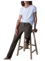 T-shirt Milo flammé Blanc col v manches courtes coton Pima Anonym Homme vêtement mode cool boutique Strasbourg shop store look T-shirt Milo flammé Blanc col v manches courtes coton Pima Anonym Homme vêtement mode cool boutique Strasbourg shop store look
