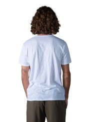 T-shirt Milo flammé Blanc col v manches courtes coton Pima Anonym Homme vêtement mode cool boutique Strasbourg shop store dos