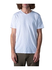 T-shirt Milo flammé Blanc col v manches courtes coton Pima Anonym Homme vêtement mode cool boutique Strasbourg shop store front
