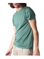T-shirt Milo vert Forest col v coton Pima Anonym Homme vêtement mode cool boutique Strasbourg shop store front
