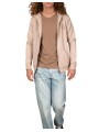 T-shirt Milo capuccino col v coton pima Anonym homme vêtement mode cool boutique Strasbourg shop store look
