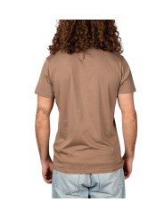 T-shirt Milo capuccino col v coton pima Anonym homme vêtement mode cool boutique Strasbourg shop store dos