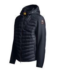Doudoune Nolan navy manches nid d'abeille capuche Parajumpers Homme 26SMPMHYWU02P05 0316 1 boutique Strasbourg vêtement shop 2