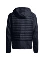 Doudoune Nolan navy manches nid d'abeille capuche Parajumpers Homme 26SMPMHYWU02P05 0316 1 boutique Strasbourg vêtement shop 3