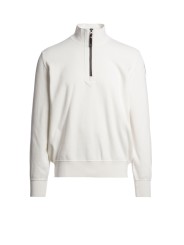 Pull col camionneur Scoe écru Parajumpers PJS Homme 26WMPMKNKC06P14 0132 boutique Strasbourg vêtement shop front