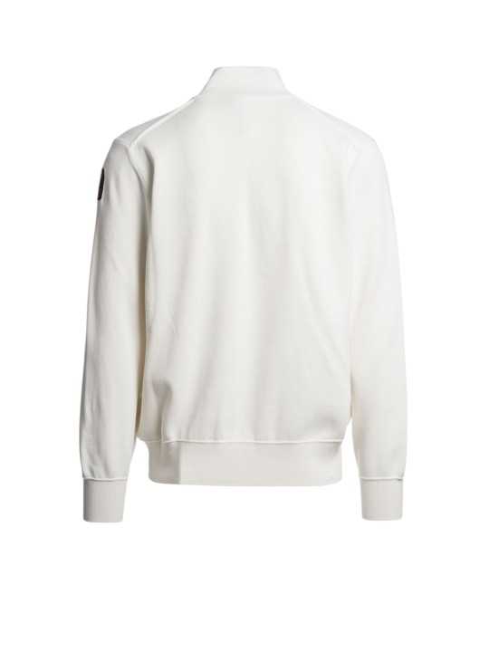 Pull col camionneur Scoe écru Parajumpers PJS Homme 26WMPMKNKC06P14 0132 boutique Strasbourg vêtement shop dos