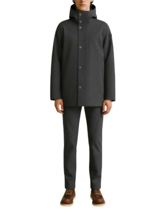 Doudoune capuche noir Surflex downunder 26011 10 RRD Roberto Ricci Designs Homme boutique vêtement shop store mode look