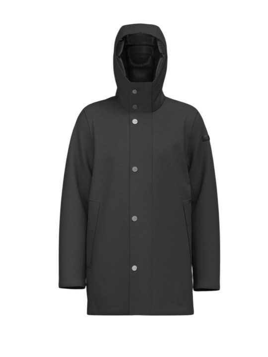 Doudoune capuche noir Surflex downunder 26011 10 RRD Roberto Ricci Designs Homme boutique vêtement shop store mode flat
