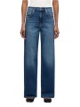Jeans droit Stovepipe taille haute toile souple denim délavé 7 For All Mankind 7U4N0120 3NP boutique Strasbourg vêtement shop