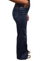 JEANS MODERN DOJO LARGE REVER BAS DENIM BRUT DELAVE BLUE WIBE 7U330A91 Denim Strasbourg profil