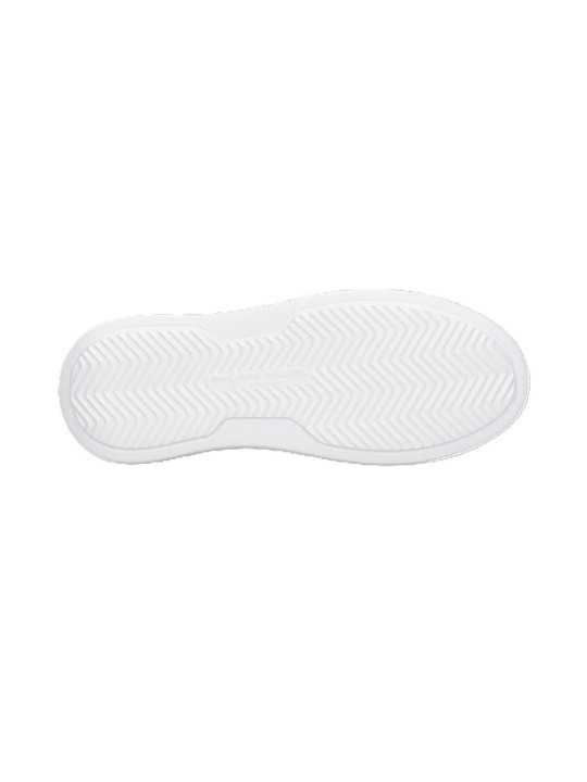 Baskets Temple cuir blanc spoiler or Philippe Model Femme BTLD VM04 sneaker boutique Strasbourg mode store shop under