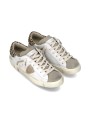 Baskets Prsx Paris blanc mastic spoiler print léopard Philippe Model Femme PRLD VL14 boutique sneakers Strasbourg shop store vue