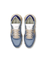 Baskets Tropez Haute bleu denim Philippe Model Femme TKLD DD01 sneaker boutique Strasbourg mode store shop over