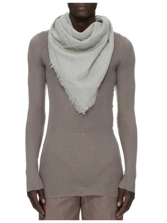 CHECH FOLLO MEGA 140 200 SOIE CACHEMIRE DARK PEARL RP02F 5460 SCAR 48 RICK OWENS