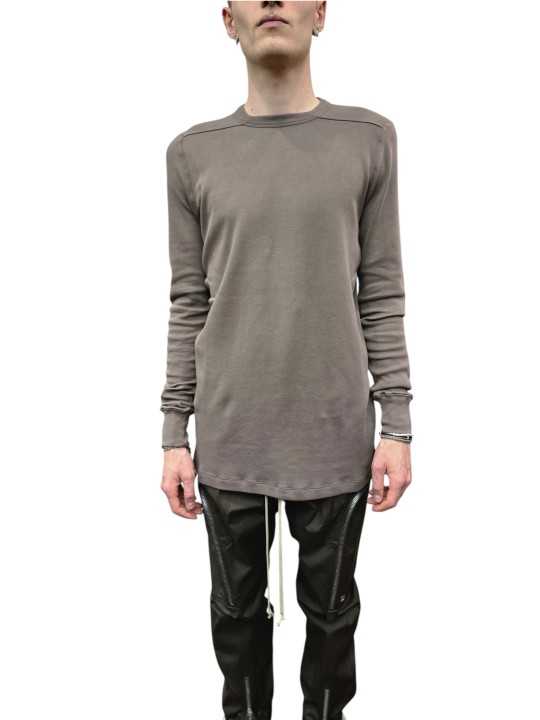 TSHIRT LEVEL S JERSEY EPAIS DUST RU02F 4266 JDC 34 RICK OWENS HOMME face