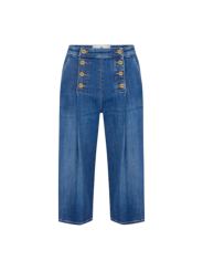 JUPE CULOTTE JEANS A PONT BRUT DELAVEE PJ19N 006372 139 Elisabetta Franchi Strasbourg focus