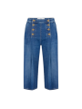 JUPE CULOTTE JEANS A PONT BRUT DELAVEE PJ19N 006372 139 Elisabetta Franchi Strasbourg focus