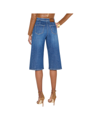 JUPE CULOTTE JEANS A PONT BRUT DELAVEE PJ19N 006372 139 Elisabetta Franchi Strasbourg dos
