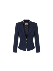 VESTE SPENCER OFFICIER NAVY GI249 6326 B75 Elisabetta Franchi jacket Strasbourg vêtement mode shop store flat