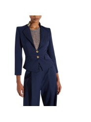 VESTE SPENCER OFFICIER NAVY GI249 6326 B75 Elisabetta Franchi jacket Strasbourg vêtement mode shop store style