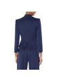 VESTE SPENCER OFFICIER NAVY GI249 6326 B75 Elisabetta Franchi jacket Strasbourg vêtement mode shop store back