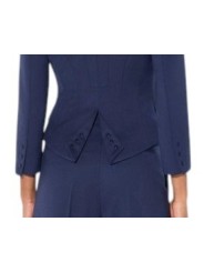 VESTE SPENCER OFFICIER NAVY GI249 6326 B75 Elisabetta Franchi jacket Strasbourg vêtement mode shop store détail