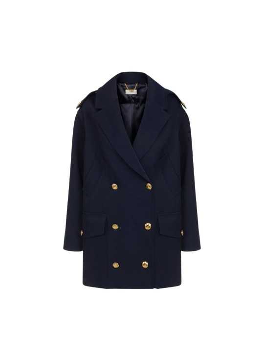 CABAN TECH MARIN BLACK NAVY BOUTON DORE CP007 6388 H88 Strasbourg créateur Concept Store vêtement mode shop flat